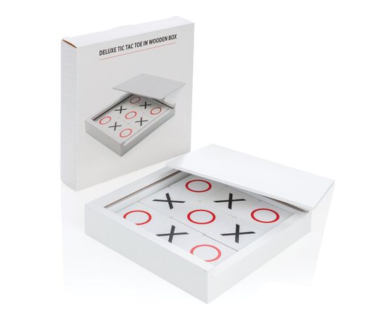 Deluxe Tic-Tac-Toe Spiel Weiß - XD Collection P940.063