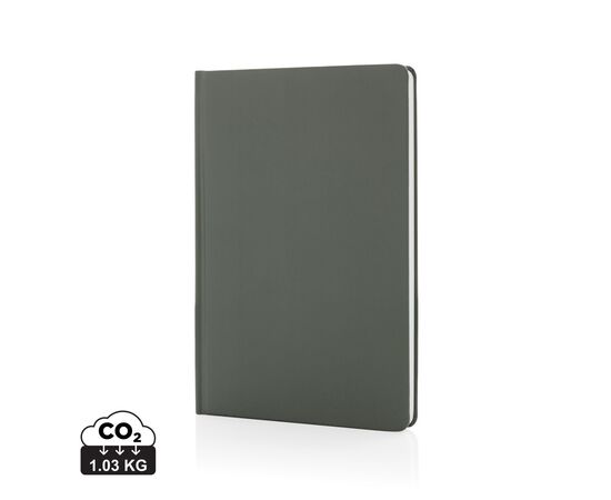 A5 Impact Steinpaper Hardcover Notizbuch Grün - XD Collection P774.357