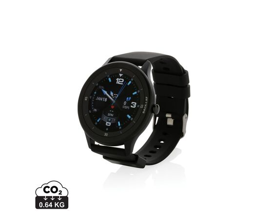 Swiss Peak RCS recycled TPU Watch Black - Swiss Peak P330.851
