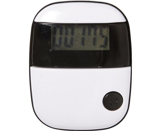 Podomètre en plastique Chantal Noir, Blanc -  4453.040