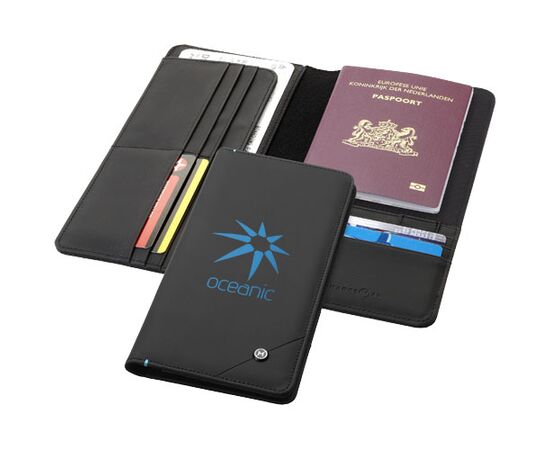 Odyssey RFID reisportefeuille Zwart - Marksman 11971400
