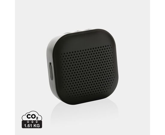 Enceinte 3W en plastique recyclé RCS Soundbox Noir - XD Collection P329.971