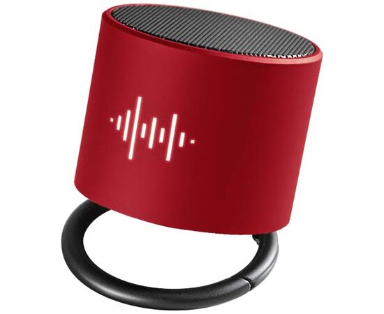 SCX.design S26 light-up ring speaker Mid red, Solid black - SCX.design 2PX02421