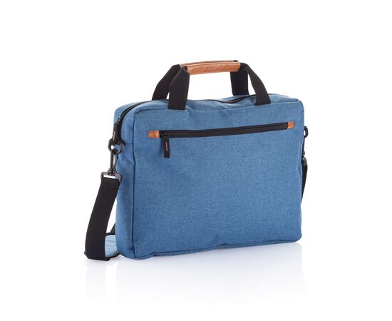 Modische Duo Tone Laptoptasche, PVC-frei Blau - XD Collection P732.200