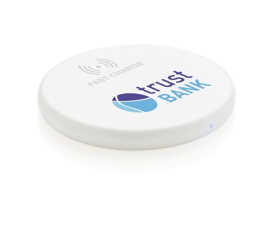 Wireless 10W Schnell-Lade-Pad Weiß - XD Collection P308.983