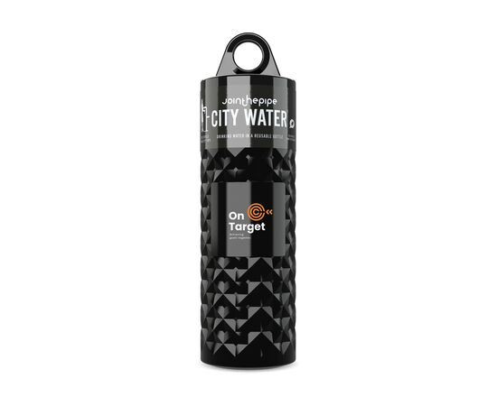 Join The Pipe Nairobi City Water - gevulde fles 500 ml Zwart - Join the pipe W44398