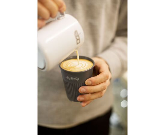 Circular&Co Returnable Cup Lid 227 ml koffiebeker Donkergrijs - Circular and co W43192