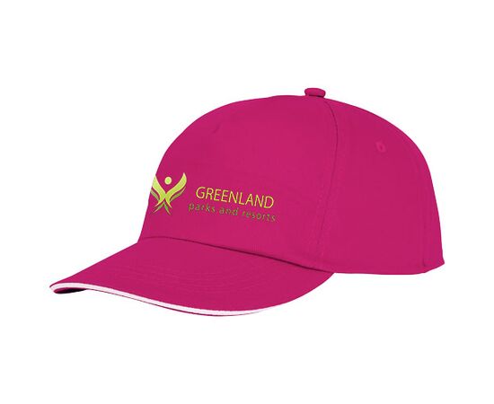 Styx Kappe mit 5 Segmenten und Sandwichschirm Magenta - Elevate Essentials 38668210