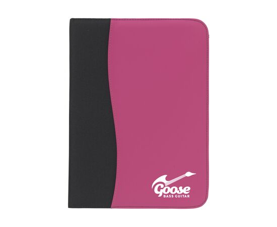 Perugia A4 Dokumentenmappe Schwarz, Magenta -  475663