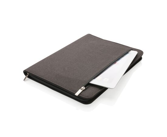 Deluxe tech portfolio with zipper White - XD Collection P772.991