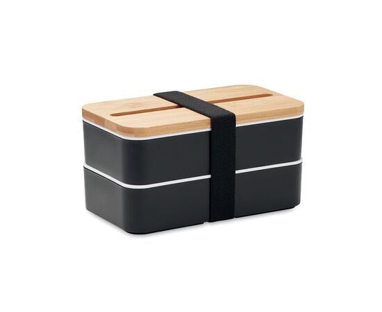 PP lunch box Black -  MO2088-03