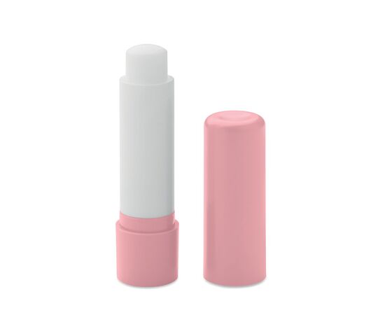 Vegan lip balm in recycled ABS Pink -  MO6943-11 Vegan lip balm in recycled ABS Pink -  MO6943-11