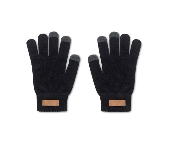 Gants tactiles en RPET Noir -  MO6955-03