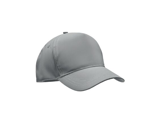 Reflecterende baseballcap met 5 Mat zilver -  MO6982-16