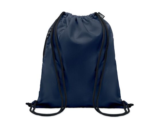 Grand sac à cordon 300D RPET Bleu -  MO6997-04