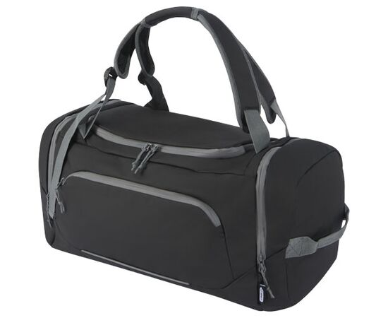 Aqua GRS recycled water resistant duffel backpack 35L Black - Unbranded 13004690