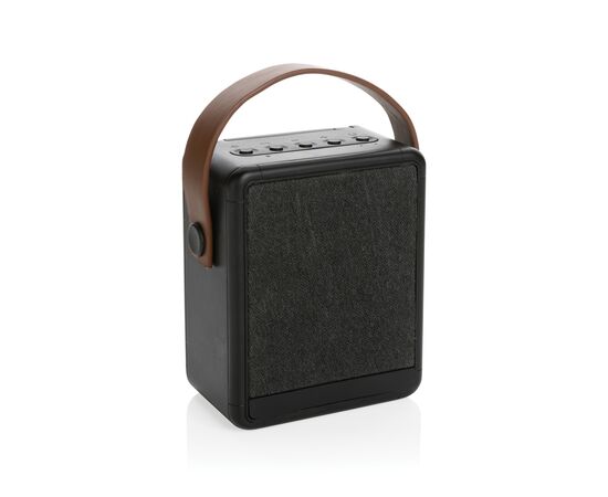 Skywave RCS gerecycled plastic solar speaker 12W Zwart - XD Xclusive P331.011