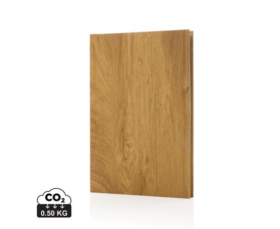 Kavana wood print A5 notebook Brown - XD Collection P774.368