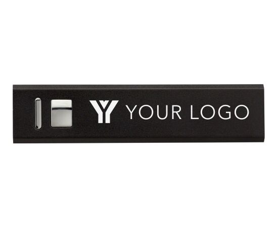 Aluminium power bank Kathy Black -  4199.001