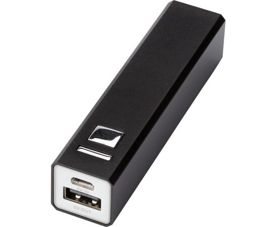 Aluminium power bank Kathy Black -  4199.001