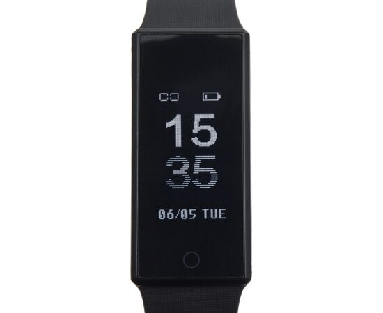 Montre connectée en acier Kenneth Noir -  8481.001