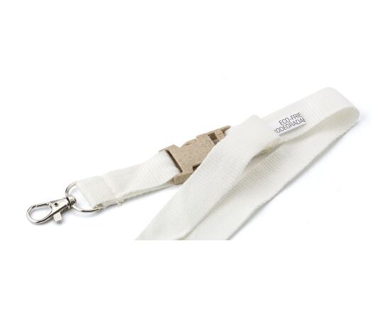 Bamboe keycord Mikaela Wit -  483597.002