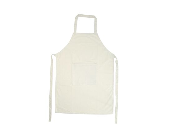 Tablier de cuisine en coton équitable Écru - MultiGift Fairtrade 987713