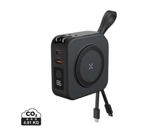 Urban Vitamin Saratoga 5 in 1 universal charger Black - Urban Vitamin P301.951