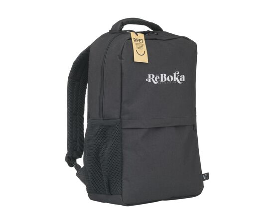Finley GRS RPET Laptop Backpack Black -  553298