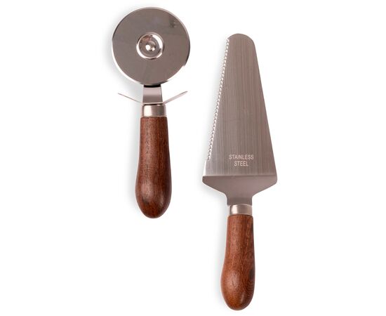 Sagaform Astrid Pizza/Kuchen-Set 2 Stück Holz - Sagaform LT52049-N0093