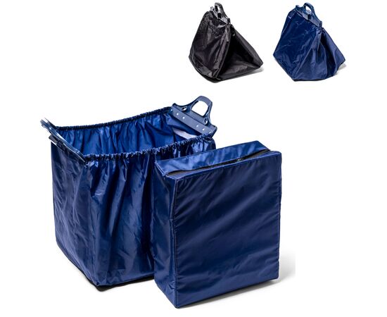 Lord Nelson BIG shopping bag with cooler pocket 41x33x28 cm Black - Lord Nelson LT54302-N0002