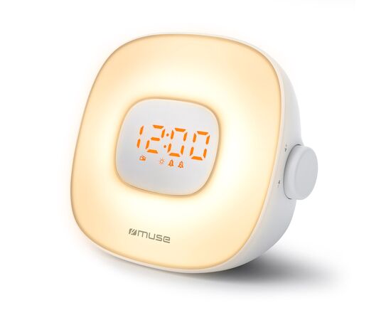 ML-198 | Muse wake up light FM radio White - Muse LT55009-N0001