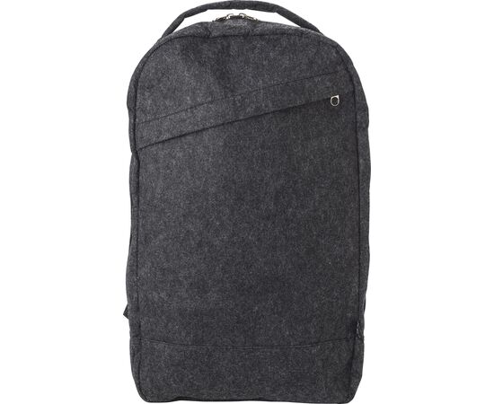 rPET felt backpack Eleanor Dark grey -  970944.491
