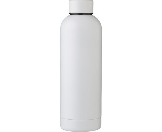 Recycled stainless steel bottle (500 ml) Isaiah White -  971864.002