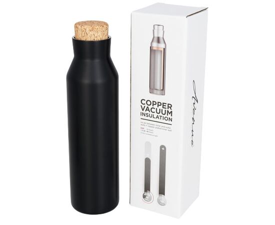 Norse 590 ml koper vacuüm geïsoleerde drinkfles Zwart - Unbranded 10053500