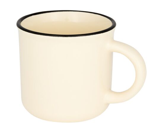 Lakeview 310 ml ceramic mug Cream - Bullet 10054204