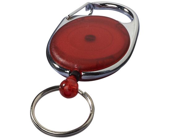 Gerlos sleutelhanger en rollerclip Rood - Unbranded 10210404