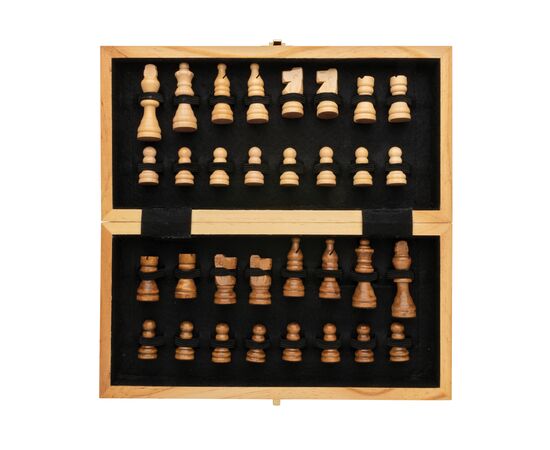 Faltbares Schach-Set aus Holz Braun - XD Collection P940.029