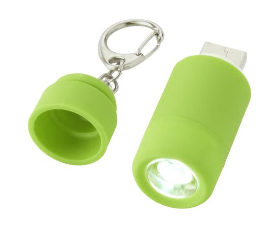 Avior oplaadbaar LED USB sleutelhangerlampje Limegroen - Unbranded 10413802