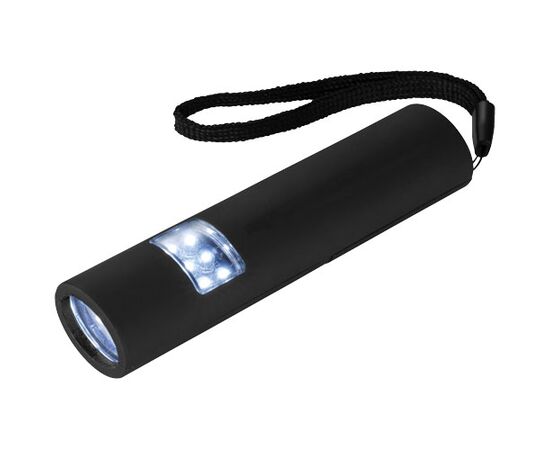 Mini lampe de poche avec LED Mini-grip Noir - Unbranded 10424300