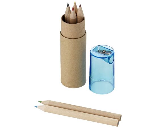 Set de 6 crayons de couleur Kram Bleu - Unbranded 10622000