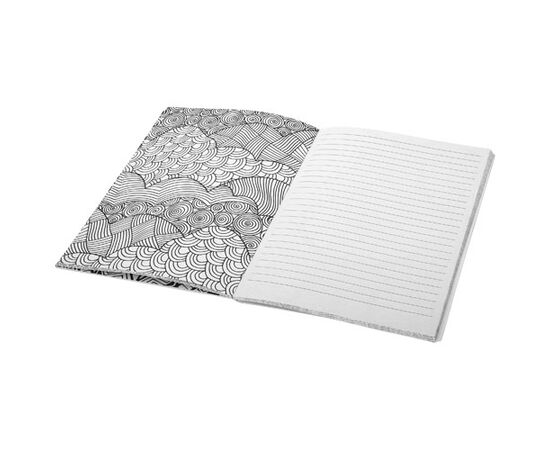 Carnet de coloriage Doodle Blanc - Unbranded 10690600