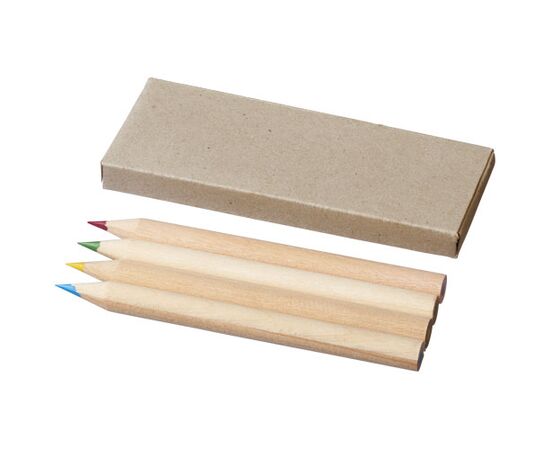 Tullik 4 delige potlodenset Licht grijs - Unbranded 10706600