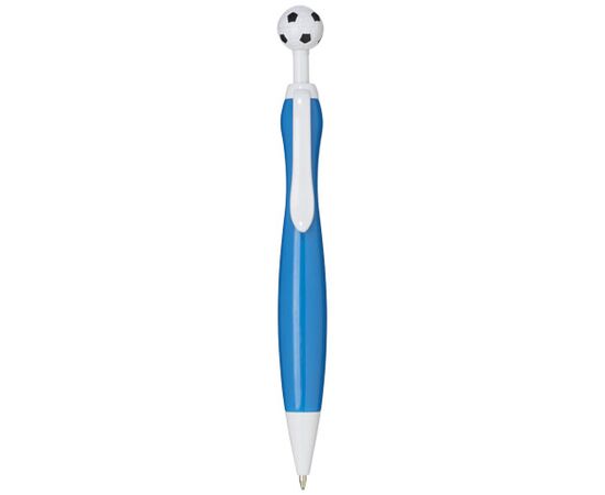 Stylo bille avec bouton en ballon Naples Bleu royal - Bullet 10710202