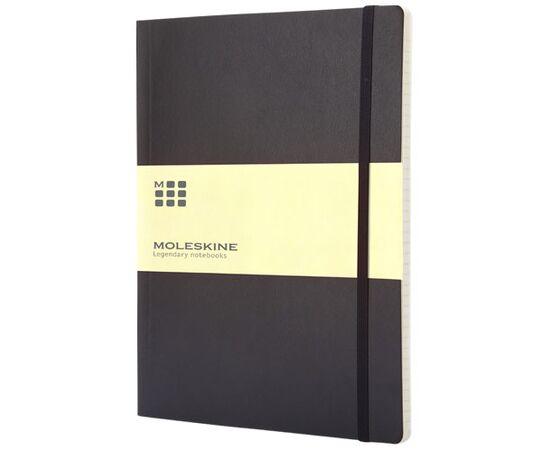 Moleskine Classic XL softcover notitieboek - gelinieerd Zwart - Moleskine 10715500
