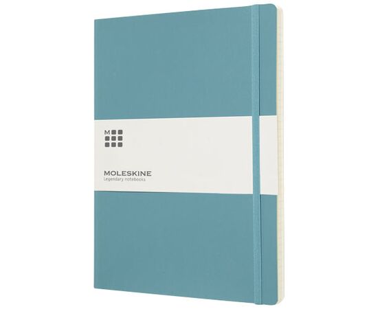 Carnet Classic XL à couverture souple - ligné Bleu récif - Moleskine 10715510