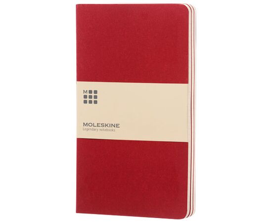 Moleskine Cahier Journal L - ruled Cranberry red - Moleskine 10715816