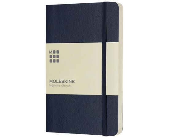 Classic PK soft cover notebook - plain Sapphire blue - Moleskine 10717409