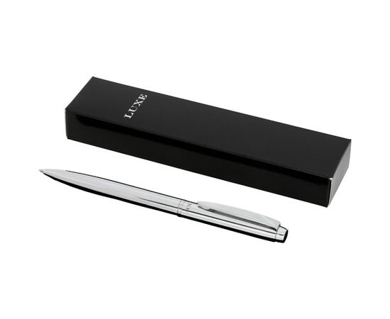 Cepheus ballpoint pen (black ink) Silver - Luxe 10721400