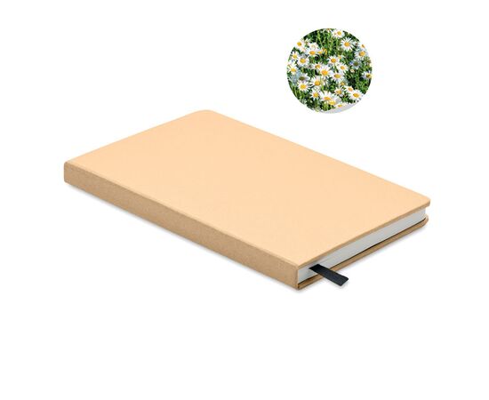 DIN A5 Notizbuch, liniert Beige -  MO6689-13
